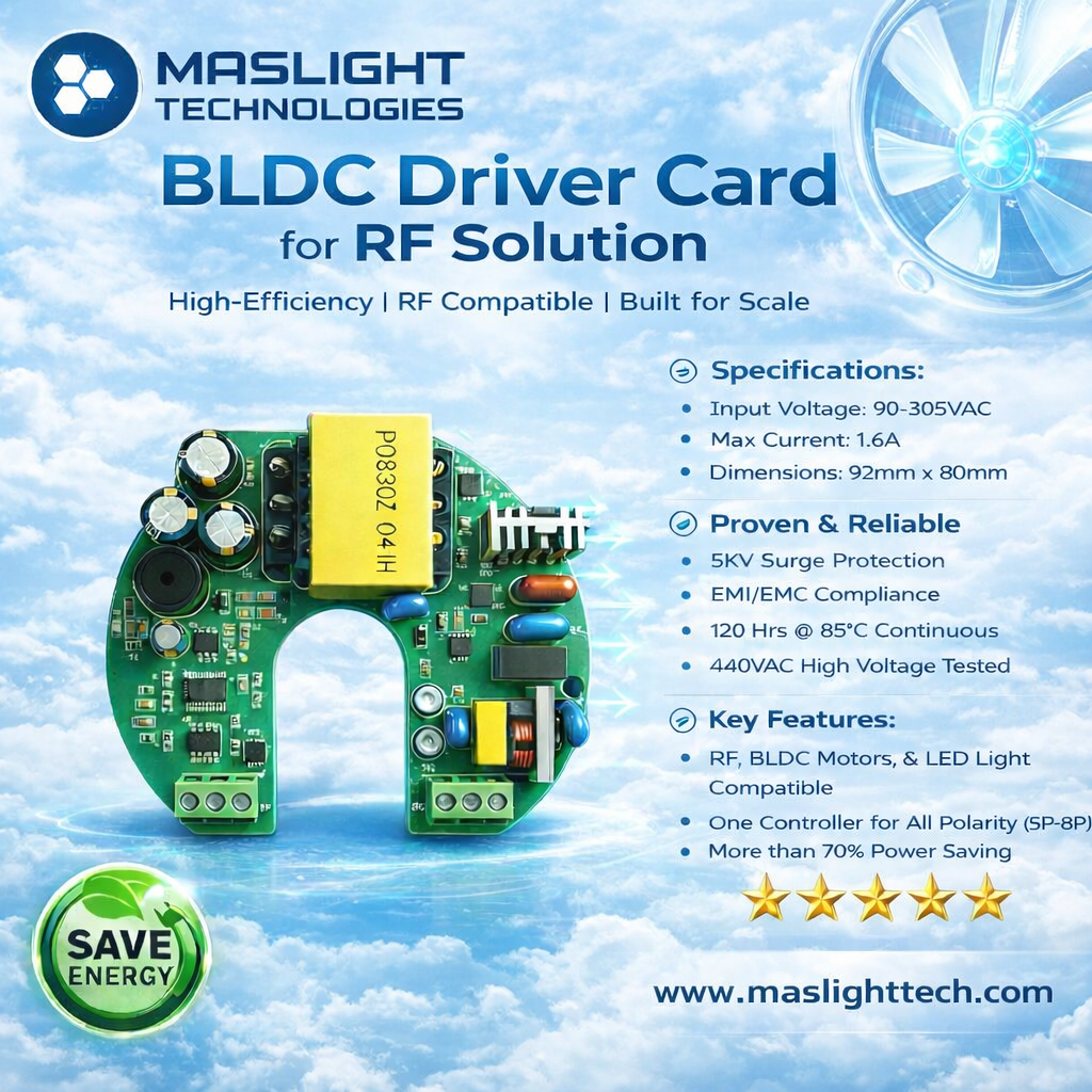 BLDC Driver Card for RF